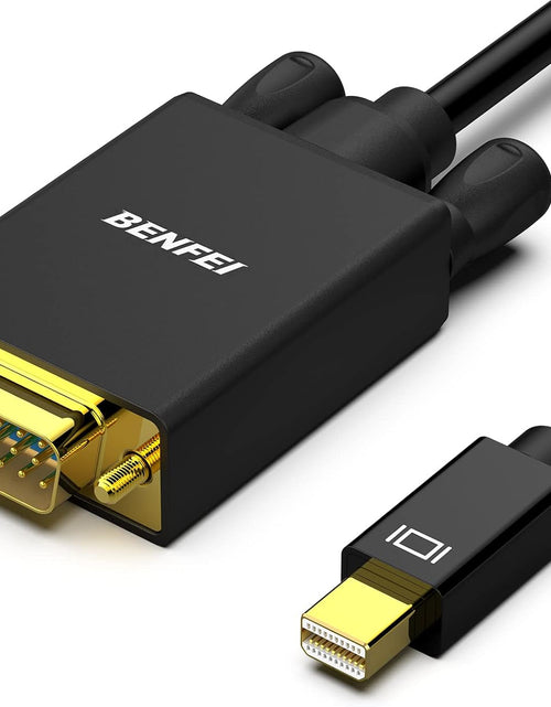 Load image into Gallery viewer, Mini Displayport to VGA Cable,  Mini Displayport to VGA 6 Feet Cable (Thunderbolt 2 Compatible) with Macbook Air/Pro, Surface Pro/Dock, Monitor, Projector
